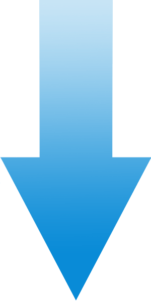 Blue arrow low blood pressure Blue arrow pointing down symbolizing low blood pressure