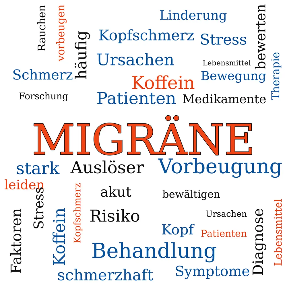 Migräne, die den Kopf zum Explodieren bringt