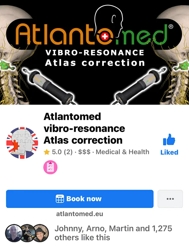 Atlantomed vibro-resonance Atlas correction